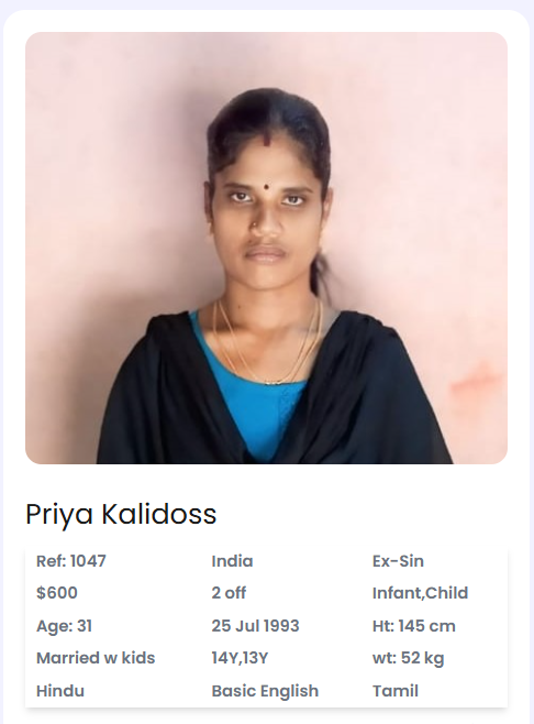 Priya Kalidoss