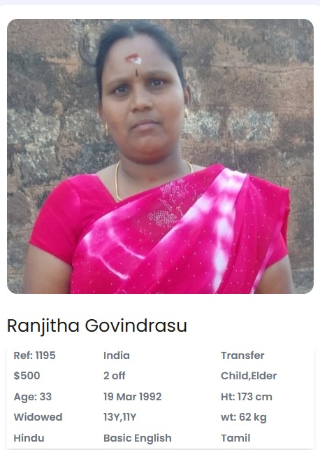Ranjitha Govindrasu