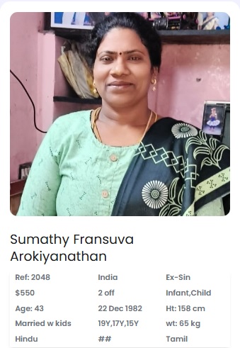 Sumathy Fransuva Arokiyanathan