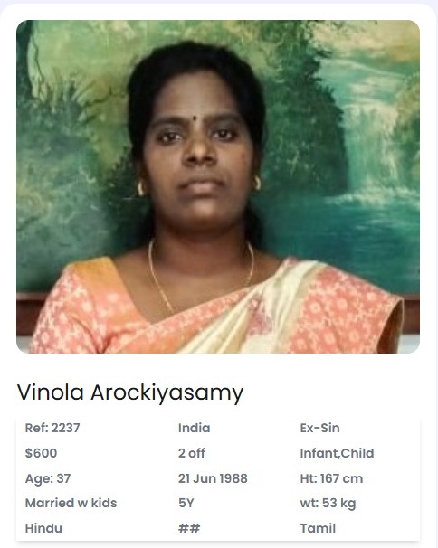Vinola Arockiyasamy